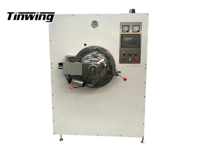 High pressure bubble removing machine