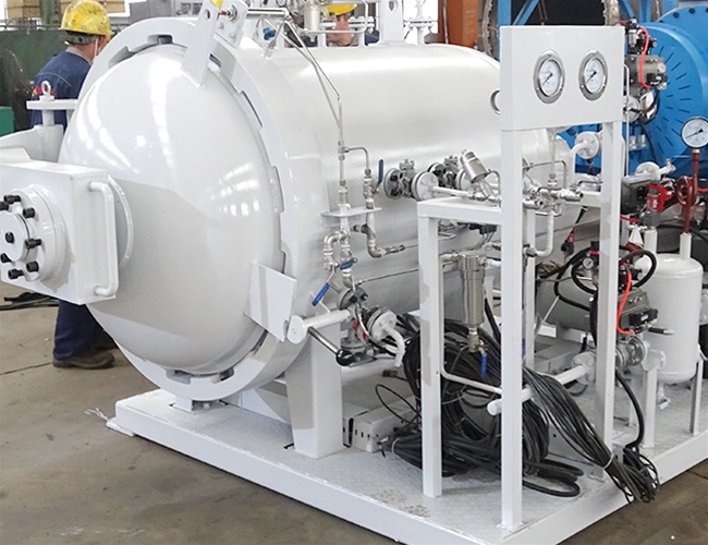 Mini composites autoclave
